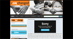 Desktop Screenshot of iamchanged.com